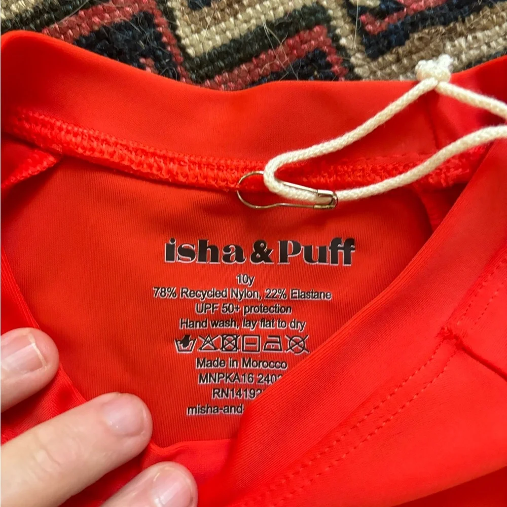 Misha and Puff NWT Tomato Red Rashguard - Picture 3 of 3